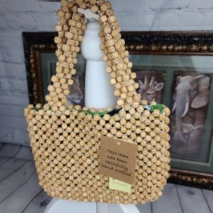 Handcrafted Small Beaded Bag